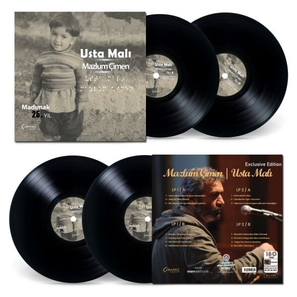 Mazlum Çimen - Usta Malı 2'li Plak
