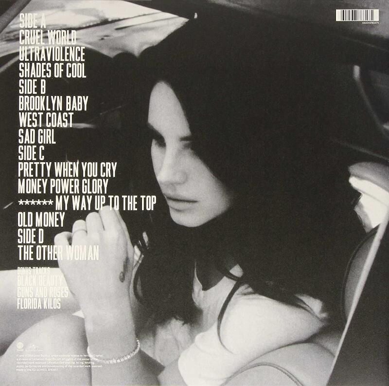 Lana Del Rey - Ultraviolence 2'li Plak