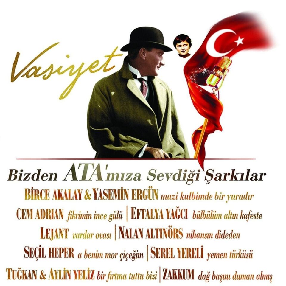 -Bizden Ata'mıza Sevdiği Şarkılar - Atatürk - Plak