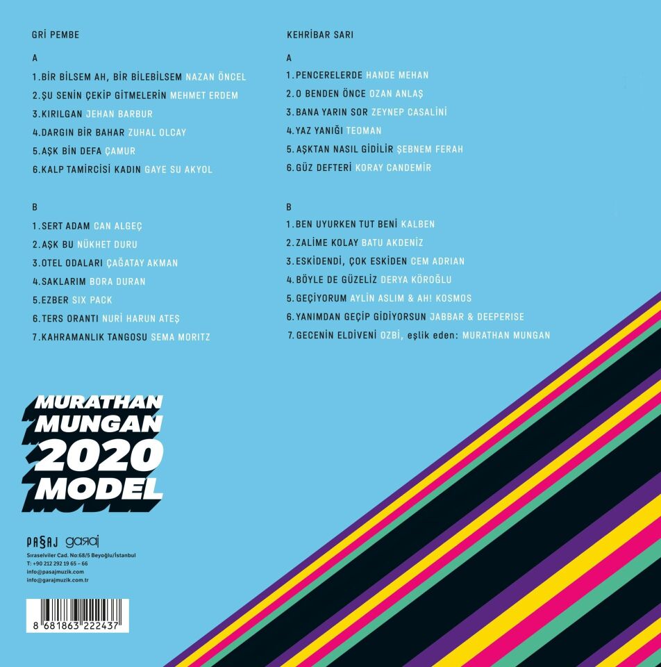 Murathan Mungan - 2020 Model 2'li Plak