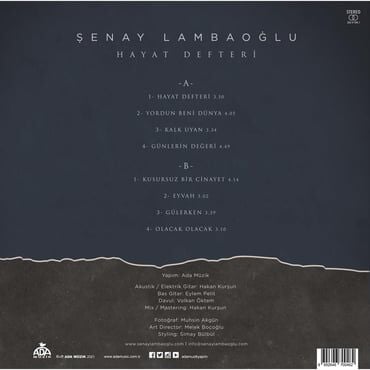 Şenay Lambaoğlu - Hayat Defteri Plak