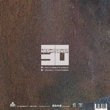 Kesmeşeker - 30 Plak