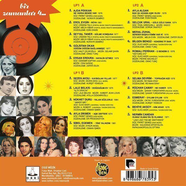 Bir Zamanlar 4 2'li Plak