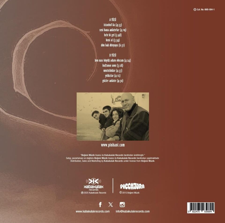 Pinhani - İnandığın Masallar Plak