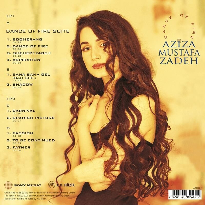 Aziza Mustafa Zadeh – Dance Of Fire 2'li Plak