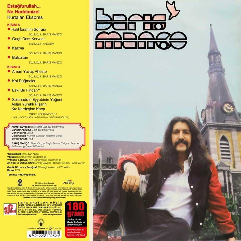 Barış Manço - Estağfurullah Ne Haddimize Plak