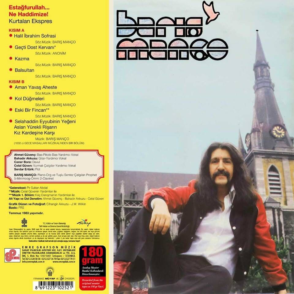 Barış Manço - Estağfurullah Ne Haddimize Plak