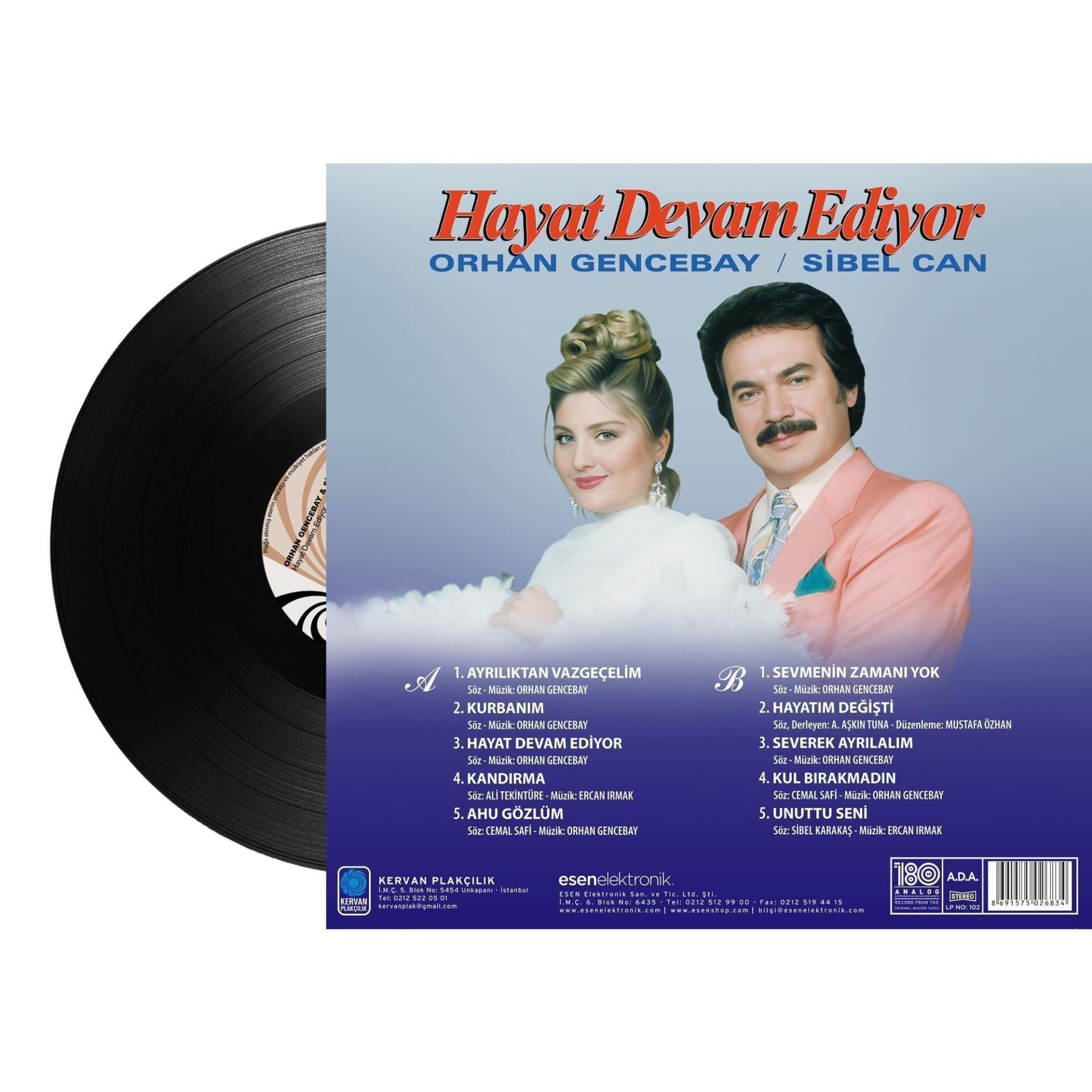 Orhan Gencebay / Sibel Can - Hayat Devam Ediyor Plak