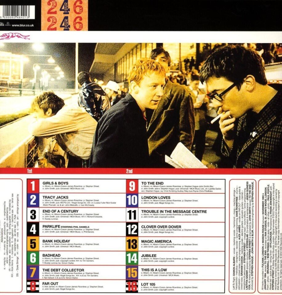 Blur -  Parklife (Special Edition) 2'li Plak