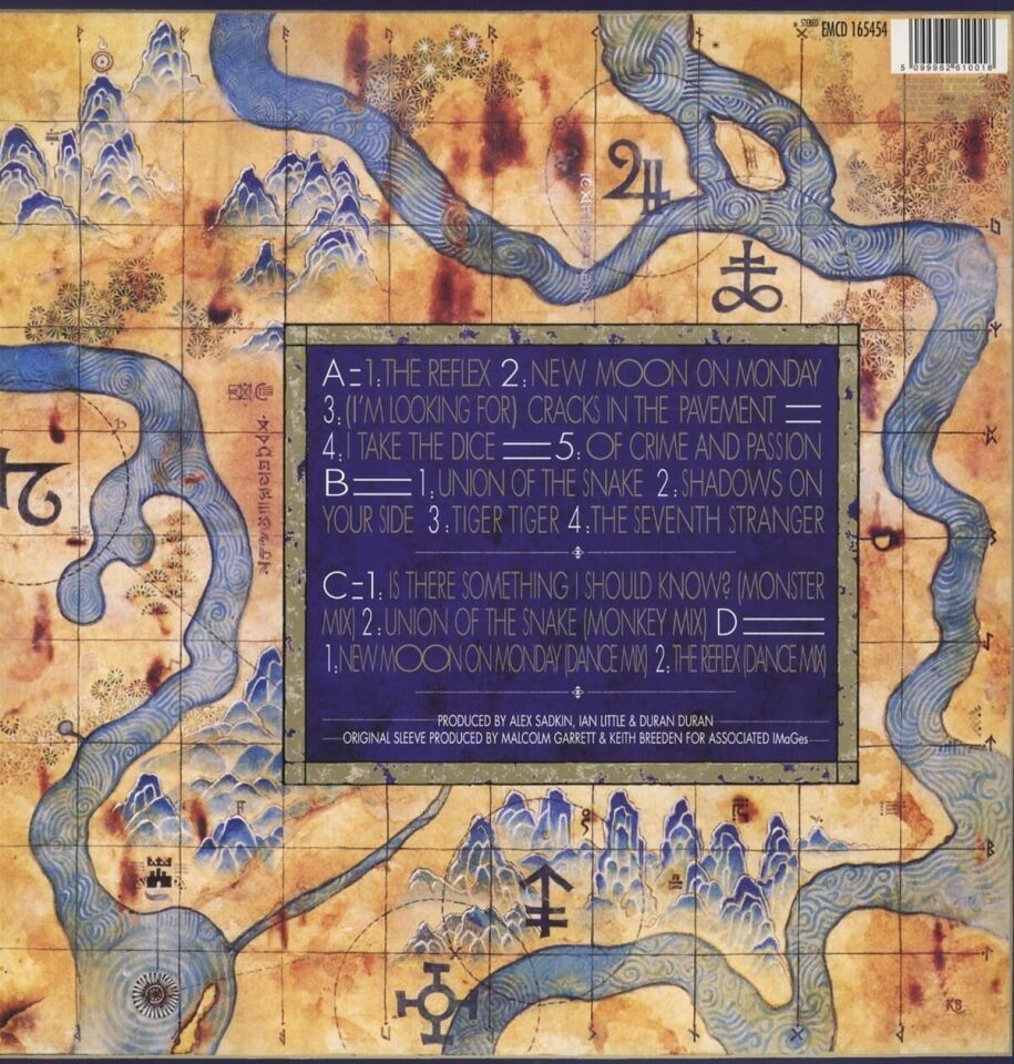 Duran Duran- Seven & the Ragged Tiger 2'li Plak