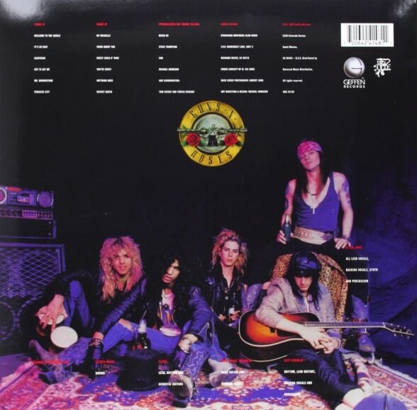 Guns N' Roses - Appetite for Destruction Plak