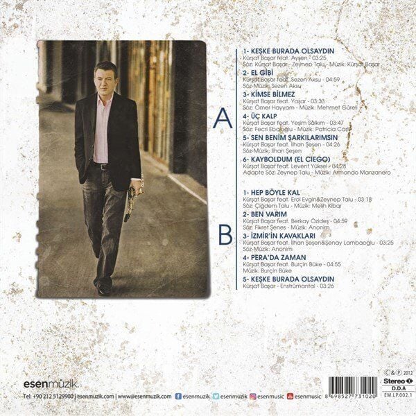 Kürşat Başar - Keşke Burada Olsaydın Plak