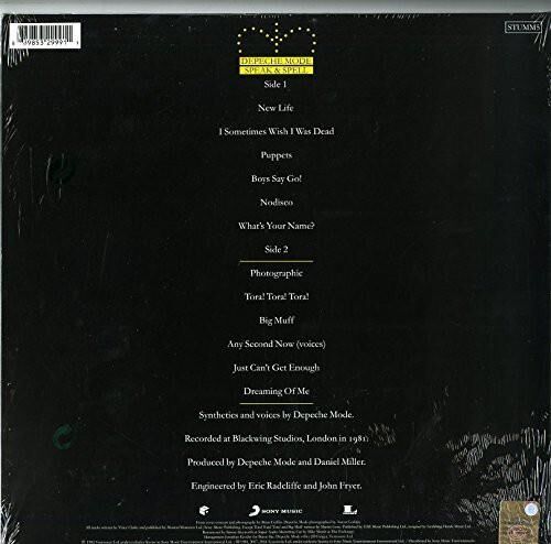 Depeche Mode - Speak & Spell  Plak