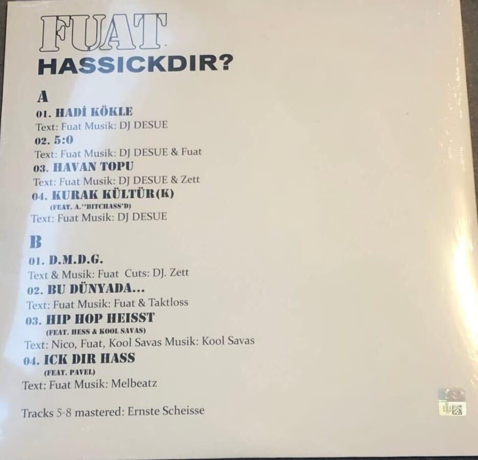 Fuat Ergin - Hassickdir (30. Yıl - Limited Edition) Plak