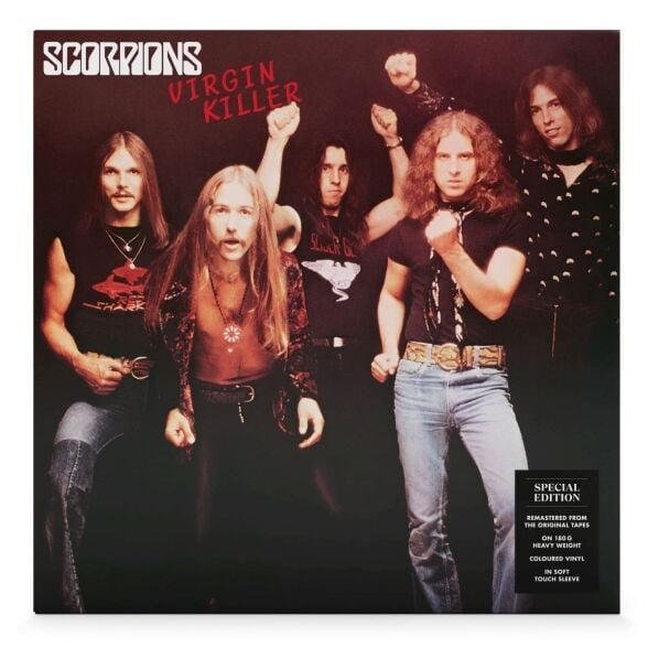 Scorpions - Virgin Killer Coloured Plak