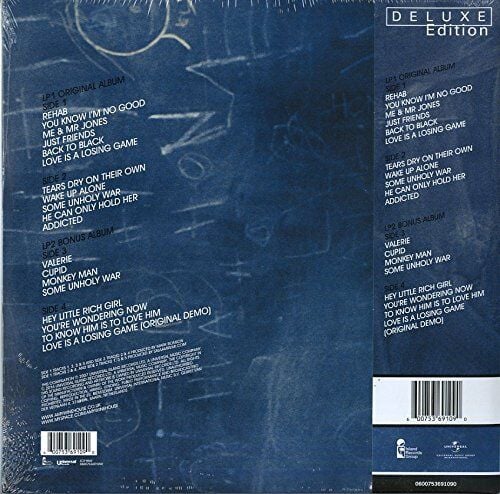 Amy Winehouse - Back To Black (Limited Deluxe Edition - HalfSpeed Mastering) 2'li Plak
