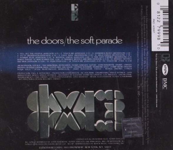 The Doors - The Soft Parade CD