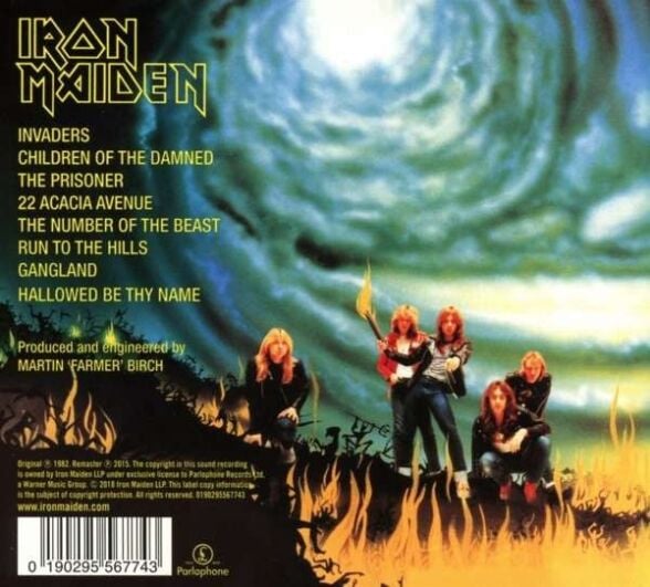 İron Maiden - The Number of the Beast CD