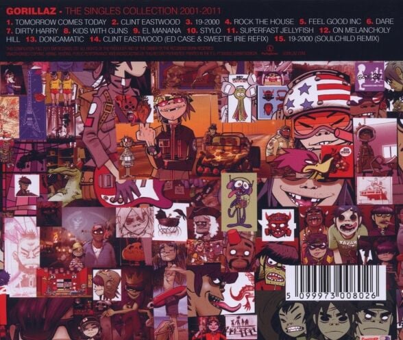 Gorillaz - The Singles Collection: 2001-2011 CD
