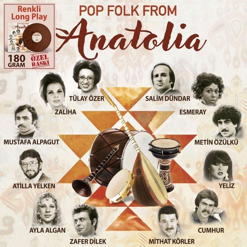 Pop Folk From Anatolia Plak