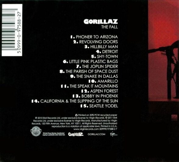 Gorillaz - The Fall CD