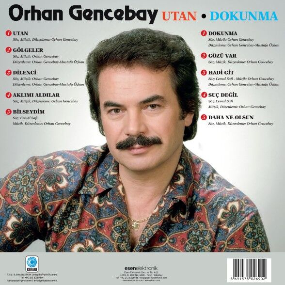 Orhan Gencebay - Utan / Dokunma Plak