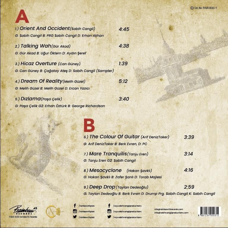 Guitarist Of İstanbul Plak