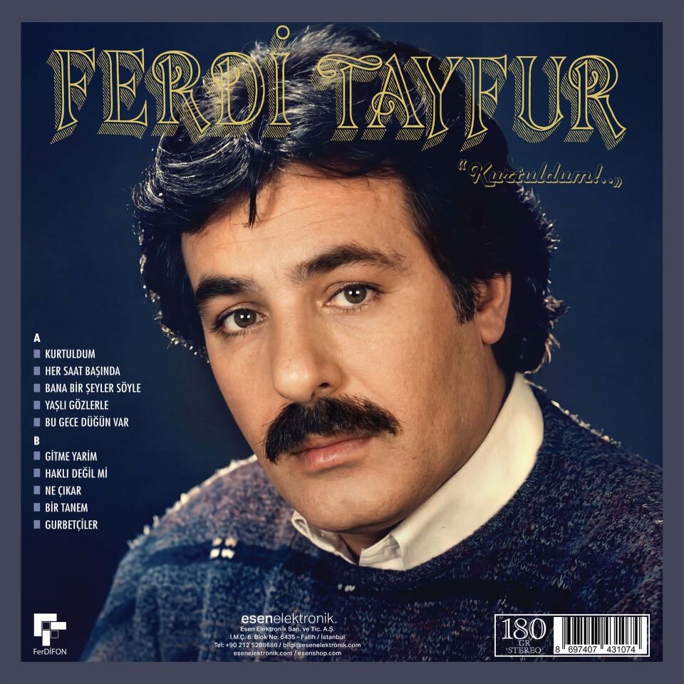 Ferdi Tayfur - Kurtuldum Plak
