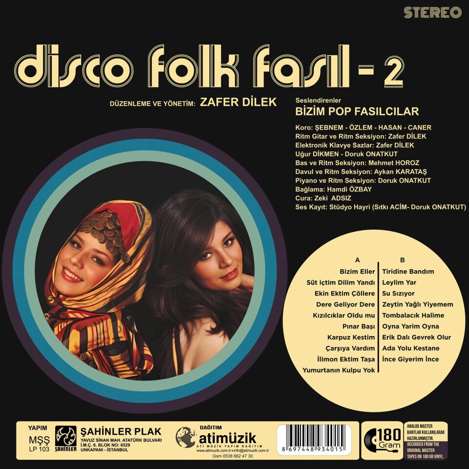 Zafer Dilek - Disco Folk Fasıl 2 Plak
