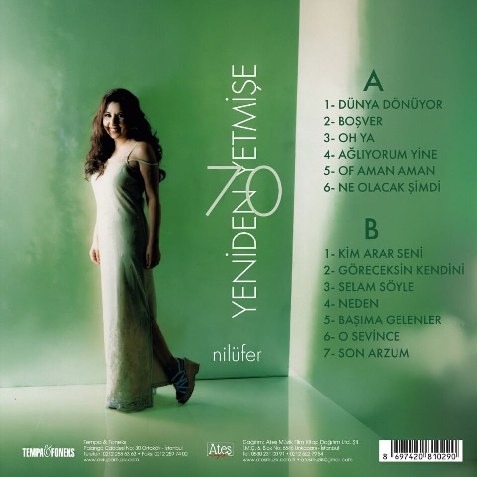 Nilüfer - Yeniden Yetmişe Plak