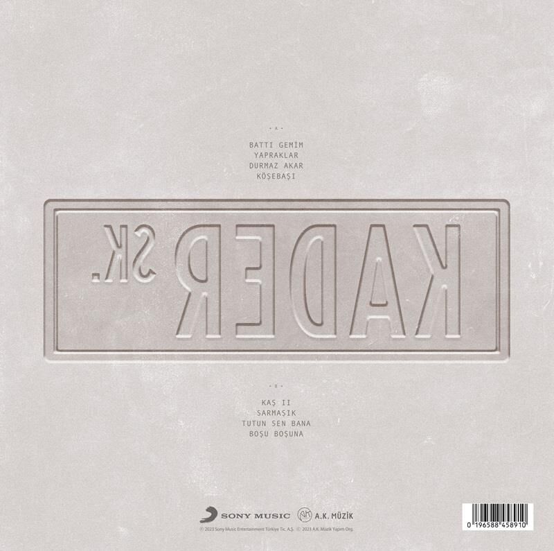 Yüzyüzeyken Konuşuruz - Kader Sk Plak