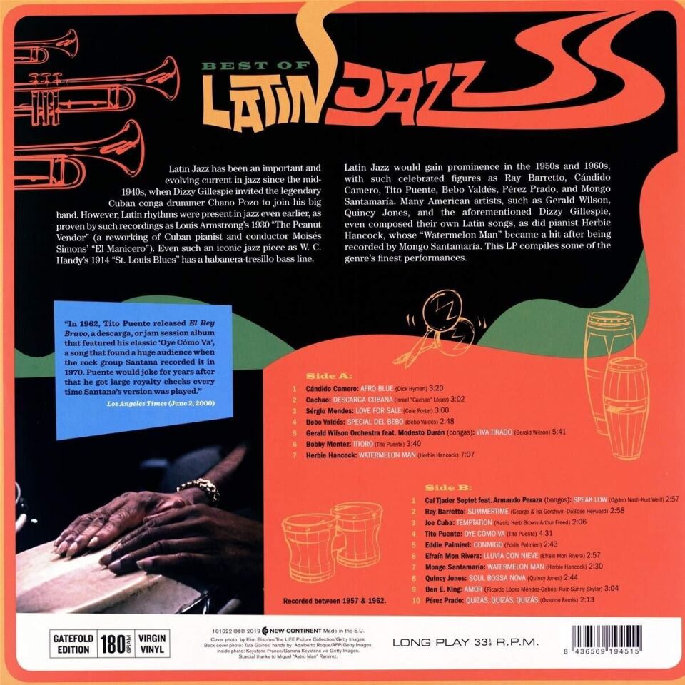 Best of Latin Jazz Plak