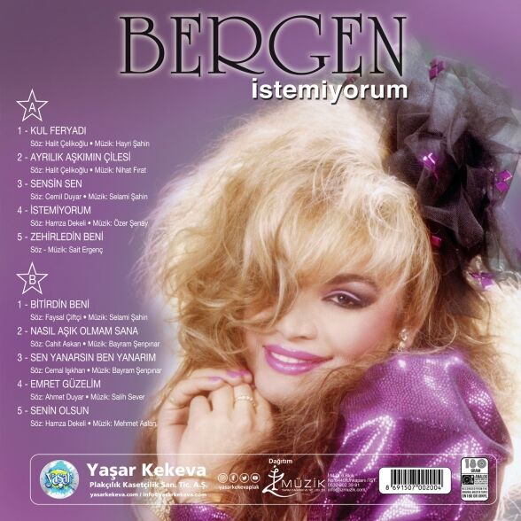 Bergen - İstemiyorum Plak
