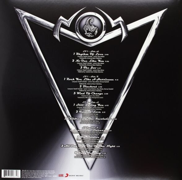 Scorpions - Comeblack 2'li Plak