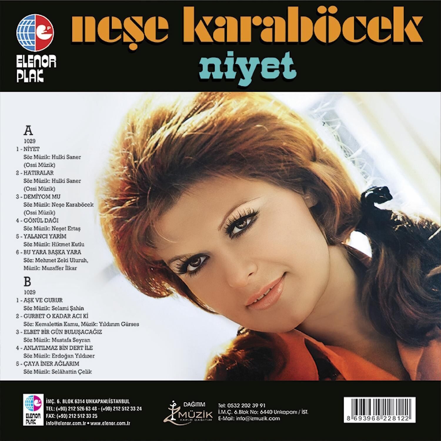Neşe Karaböcek - Niyet Renkli Plak