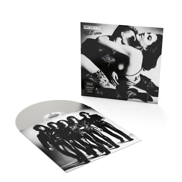 Scorpions - Love At First Sting Silver Plak