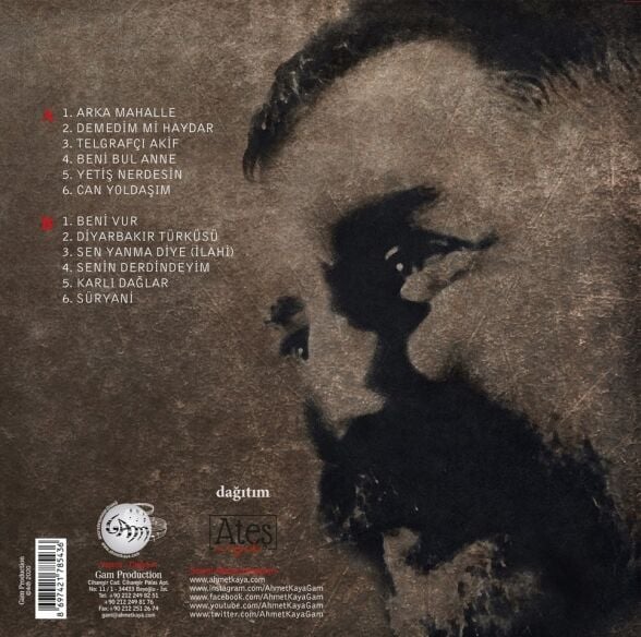 Ahmet Kaya - Beni Bul Plak