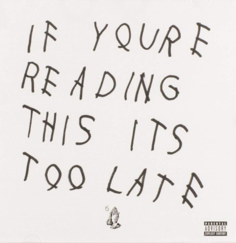 Drake – If You're Reading This It's Too Late 2'li Plak