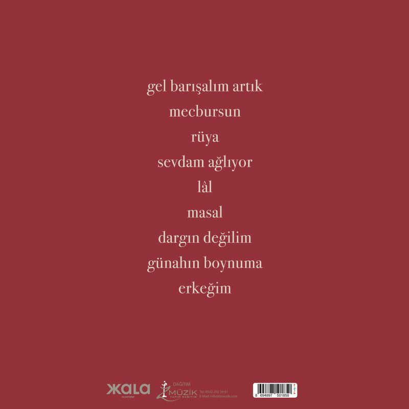 Sertab Erener - Ah Şişede Lal Renkli Plak