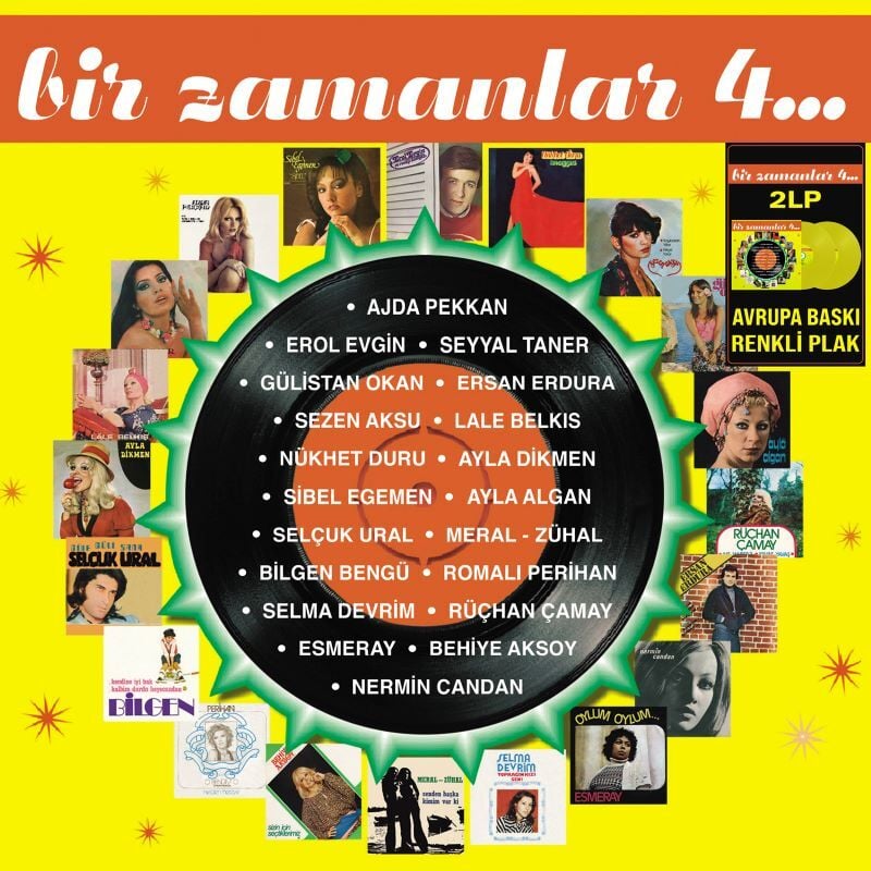 Bir Zamanlar 4 Renkli 2'li Plak