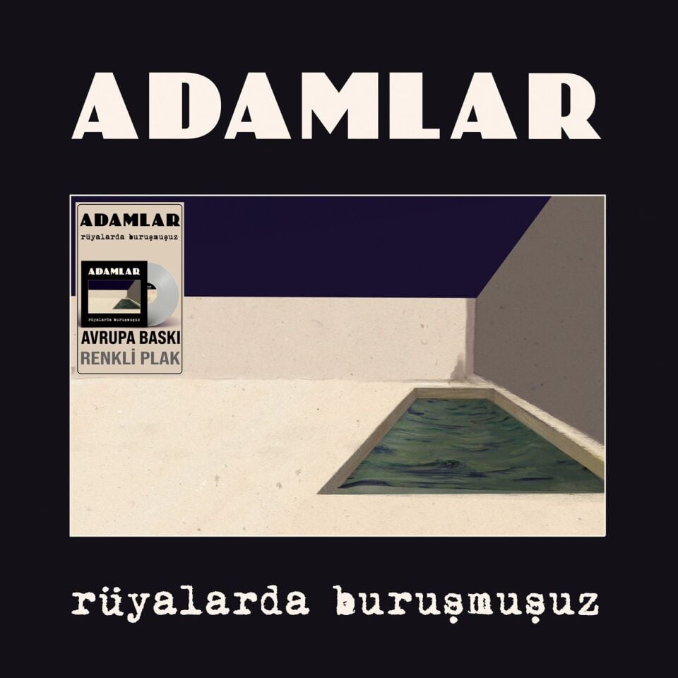 Adamlar - Rüyalarda Buruşmuşuz Renkli Plak