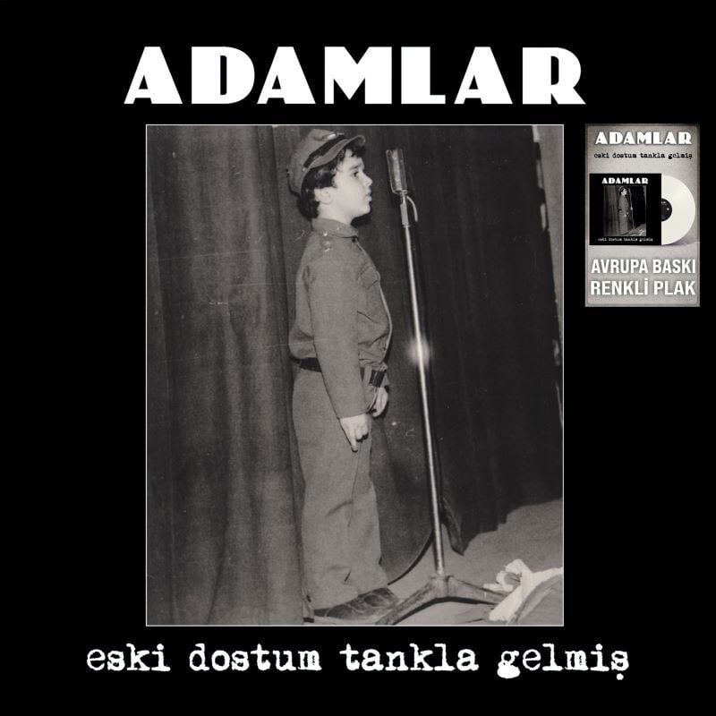 Adamlar - Eski Dostum Tankla Gelmiş Renkli Plak