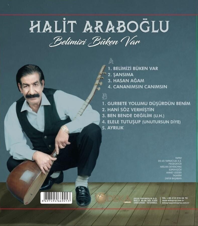 Halit Arapoğlu - Belimizi Büken Var Plak