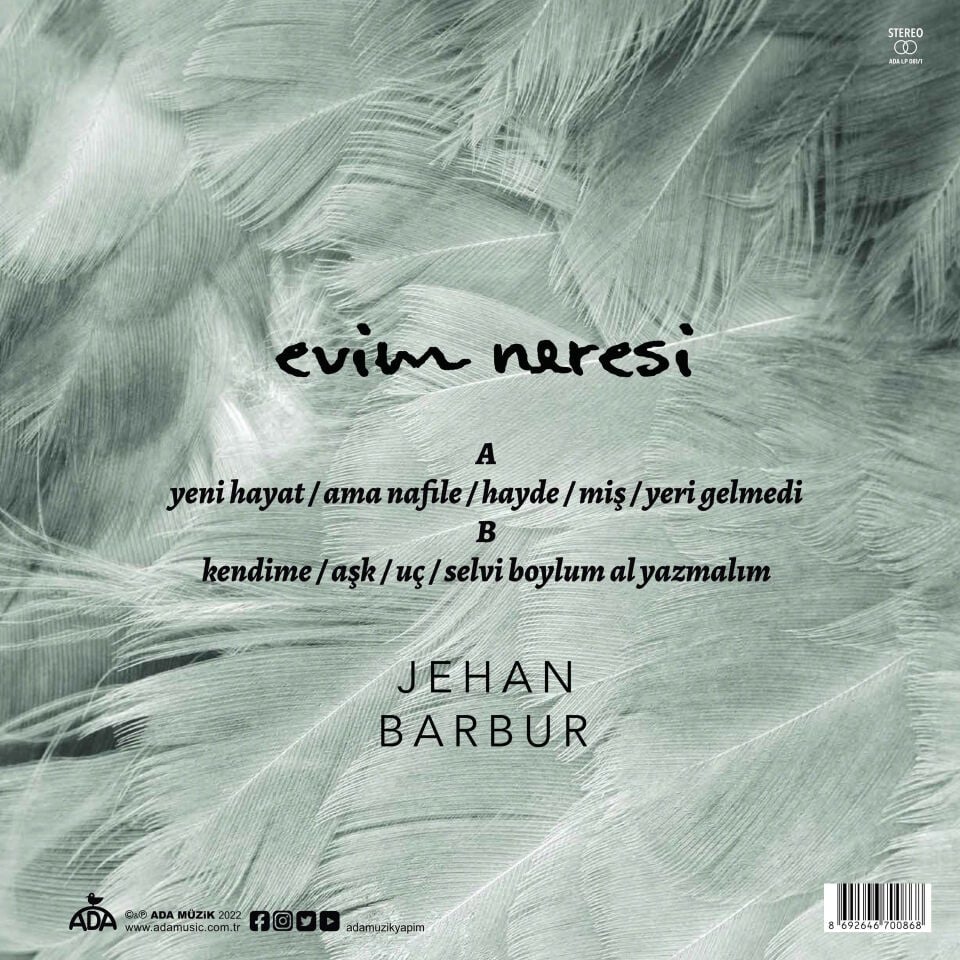 Jehan Barbur – Evim Neresi Plak