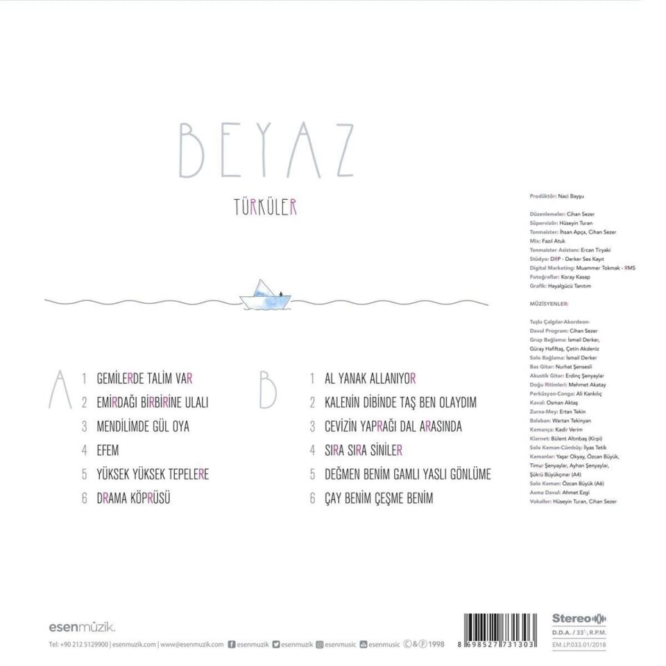 Beyazıt Öztürk - Türküler Plak