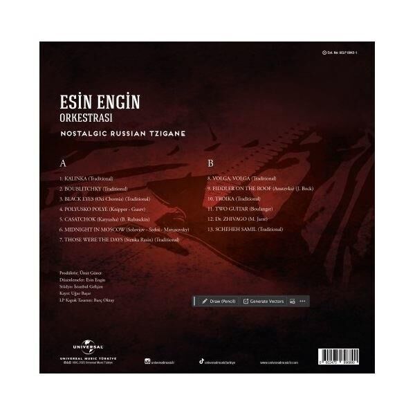 Esin Engin - Nostalgic Russian Tzigane Plak