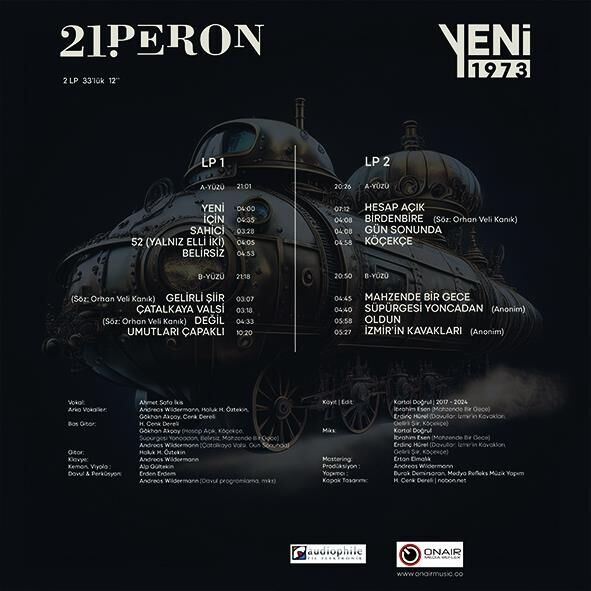 21.Peron - Yeni 1973 2'li Plak