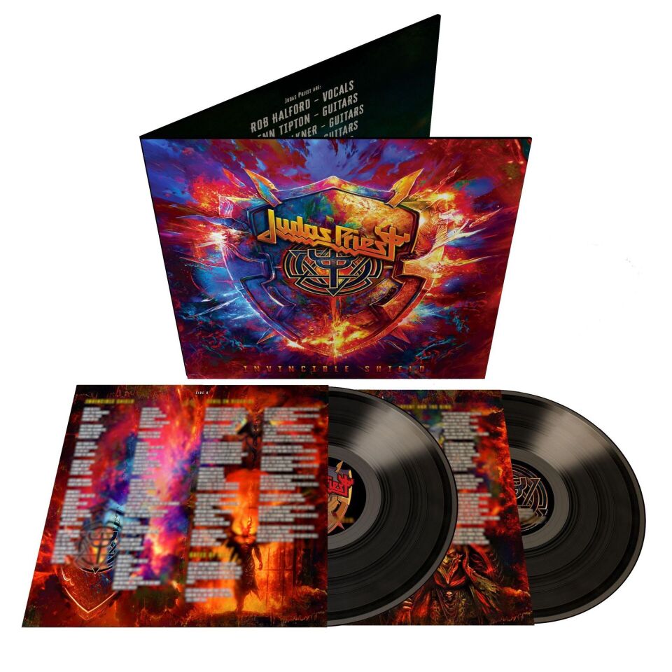 Judas Priest – Invincible Shield 2'li Plak