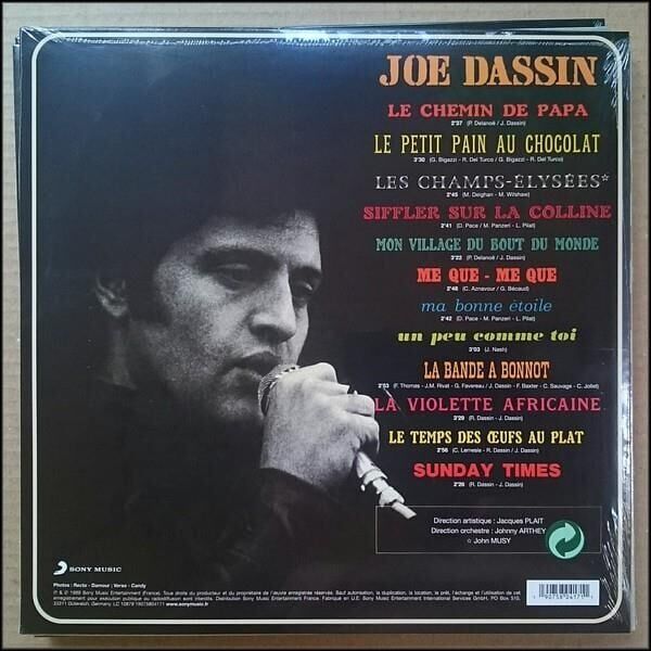 Joe Dassin Les Champs-Elysees 33'lük Plak