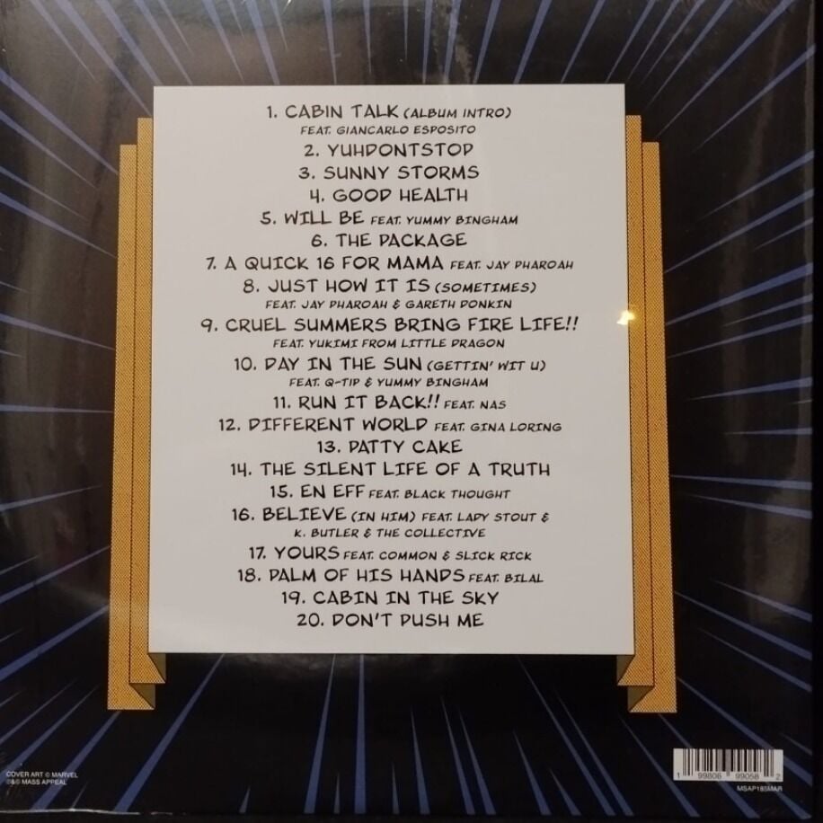 De La Soul - Cabin In The Sky Colored 2'li Plak